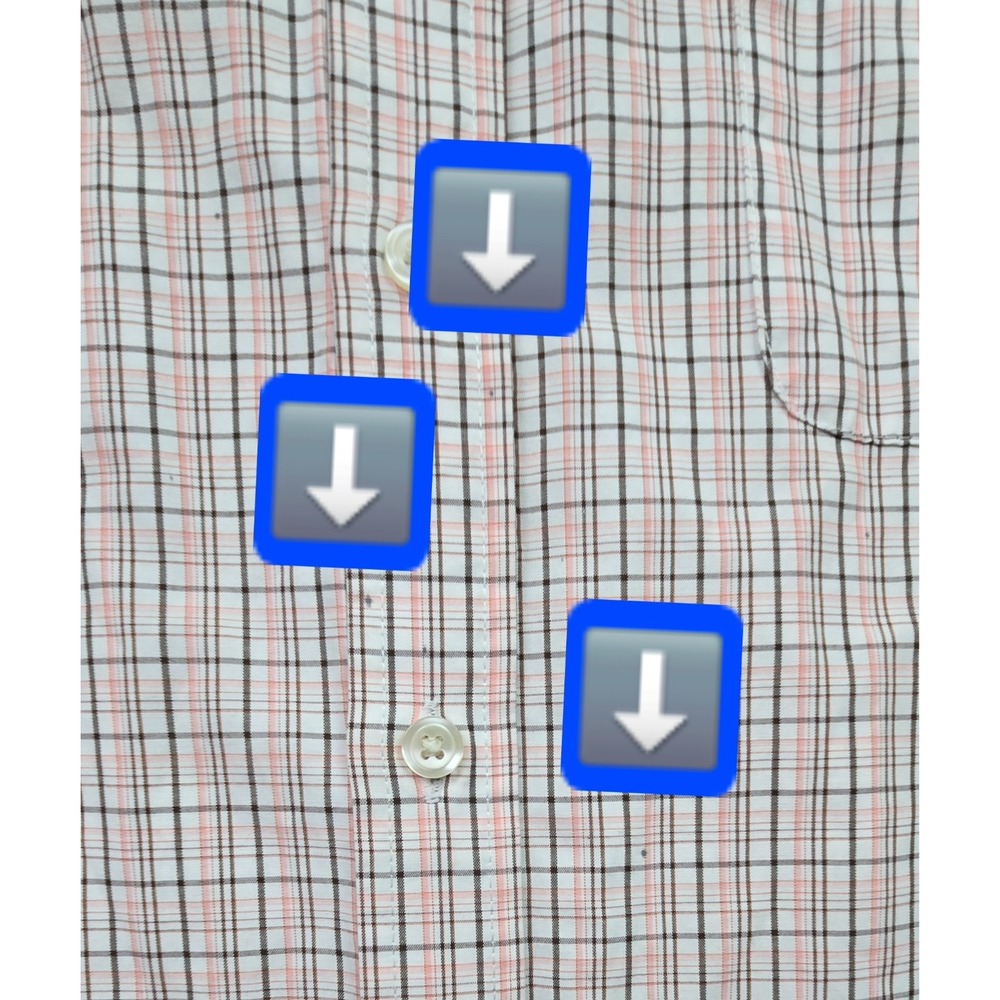 Eddie Bauer Short Sleeve Button Up Shirt Men's TXL Tall - Picture 7 of 9